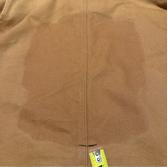 Carhartt Jacket Mens 48 Regular Brown‎ Blanket Lined Corduroy Duck Canvas Button - Picture 10 of 11